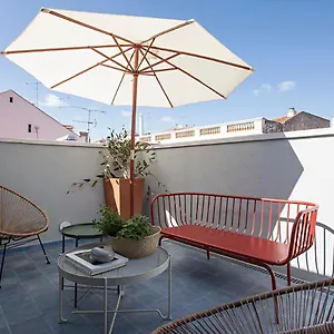 Piso Azul Premium In Bairro Alto By Lovelystay Apartment